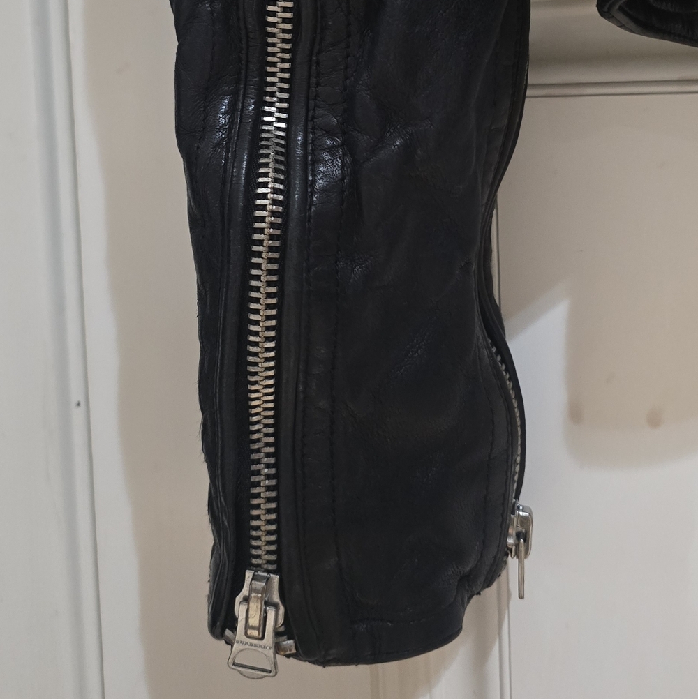 Iconic Burberry Brit Loseley Quilted Leather Jacket - Picture 12 of 16
